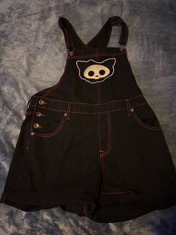 Skelanimals overall shorts