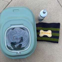 Pet Feeder Shampoo And Clothes