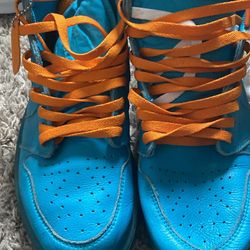 Jordan 1 Gatorade Blue Lagoon Size 11.5