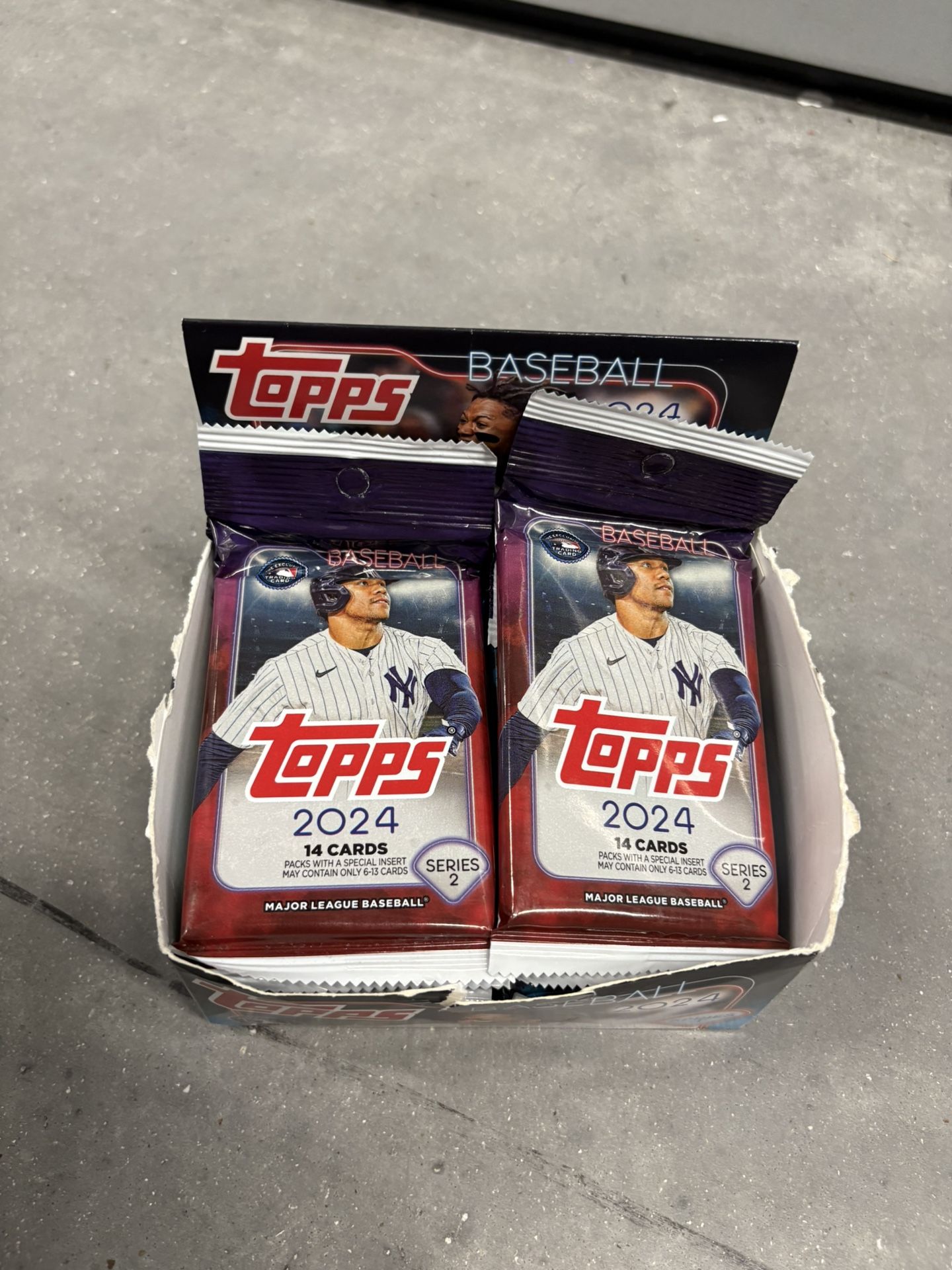 2024 Topps baseball cards - 16 packs #baseball #collectibles #topps #mlb #sports