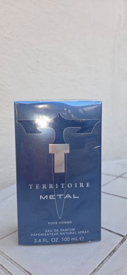 Territoire Metal by YZY 3.4 Oz Eau De Parfum Spray for Men