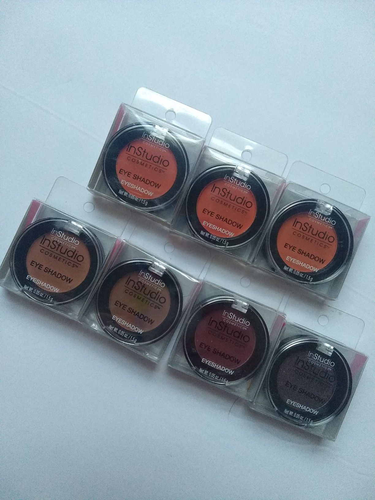 7 InStudio Cosmetics Eyeshadow Singles New