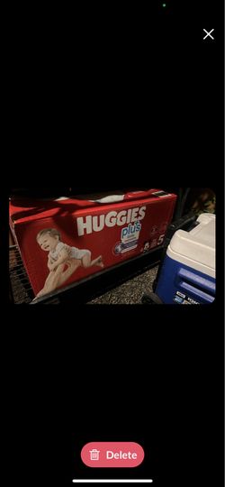 Huggies plus 156 count size 5