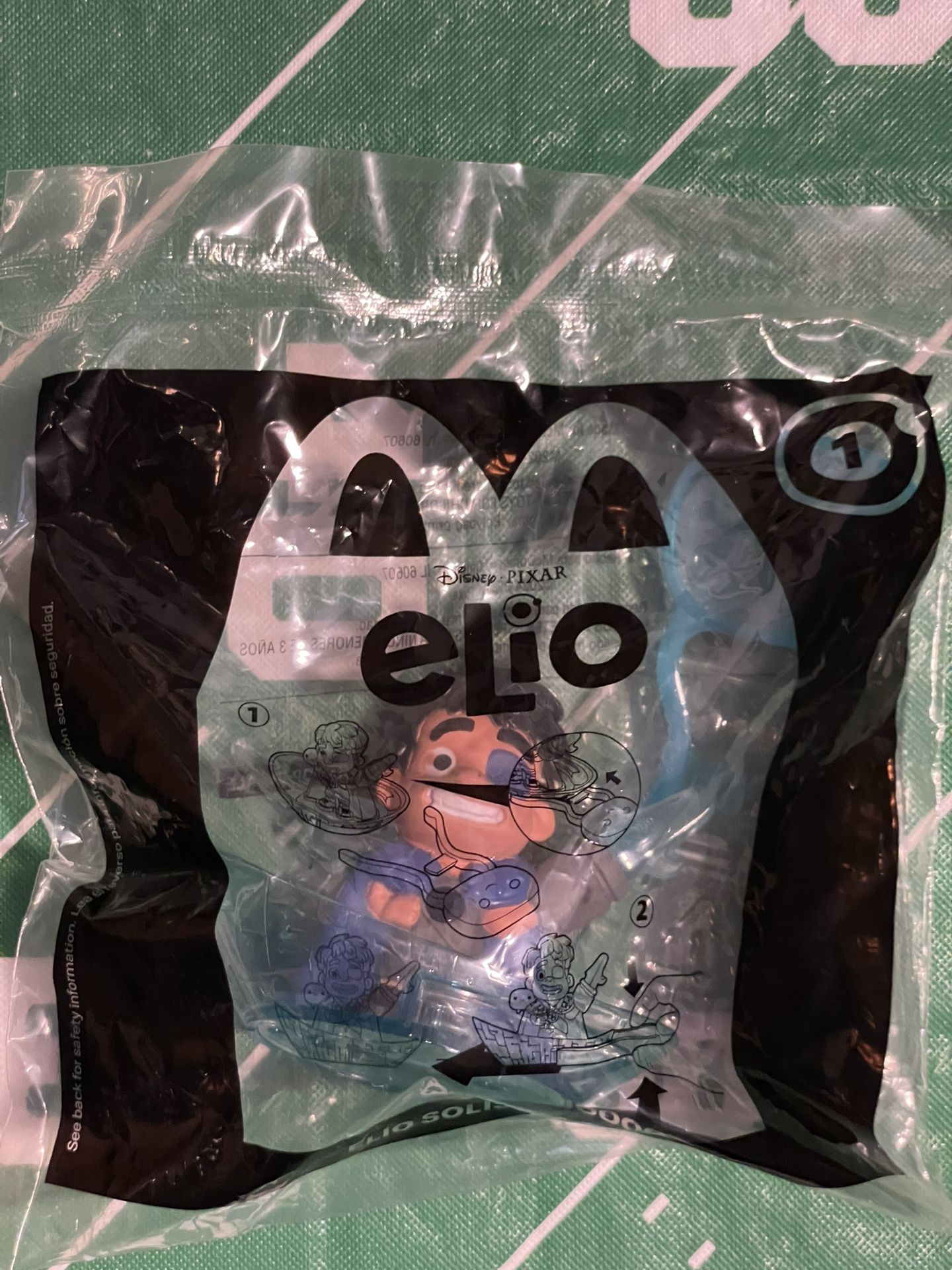 McDonald’s eLio #1 Elio Solis & 000000 Happy Meal Toy -Sealed-