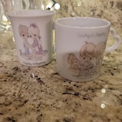 Set Of ² Precious Moment Mugs