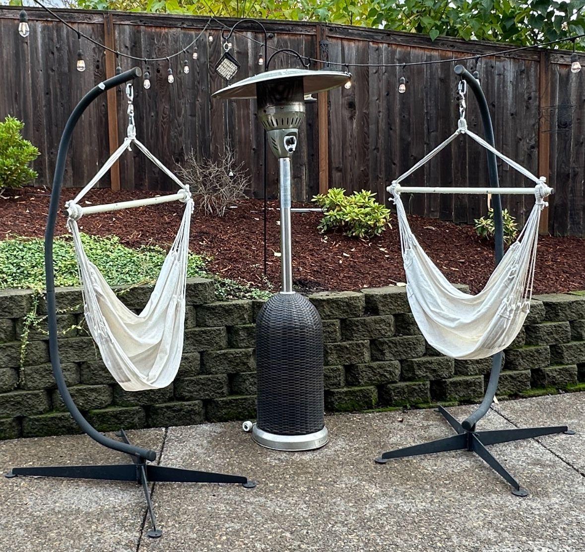 PENDING PICKUP: Two Stands And Swings 