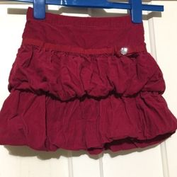 Gymboree velvet girl skirt /7