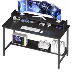 Computer Desk With Shelves-NEW!