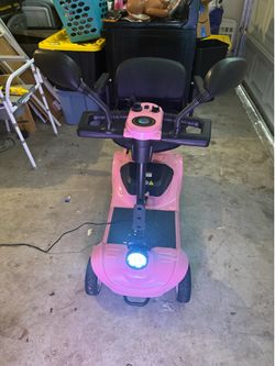 Pink Power Wheelchair