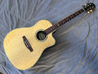 Aria acoustic electric guitar