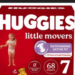 Huggies Little Movers Size 7 