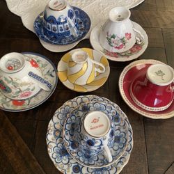  Vintage Teacups