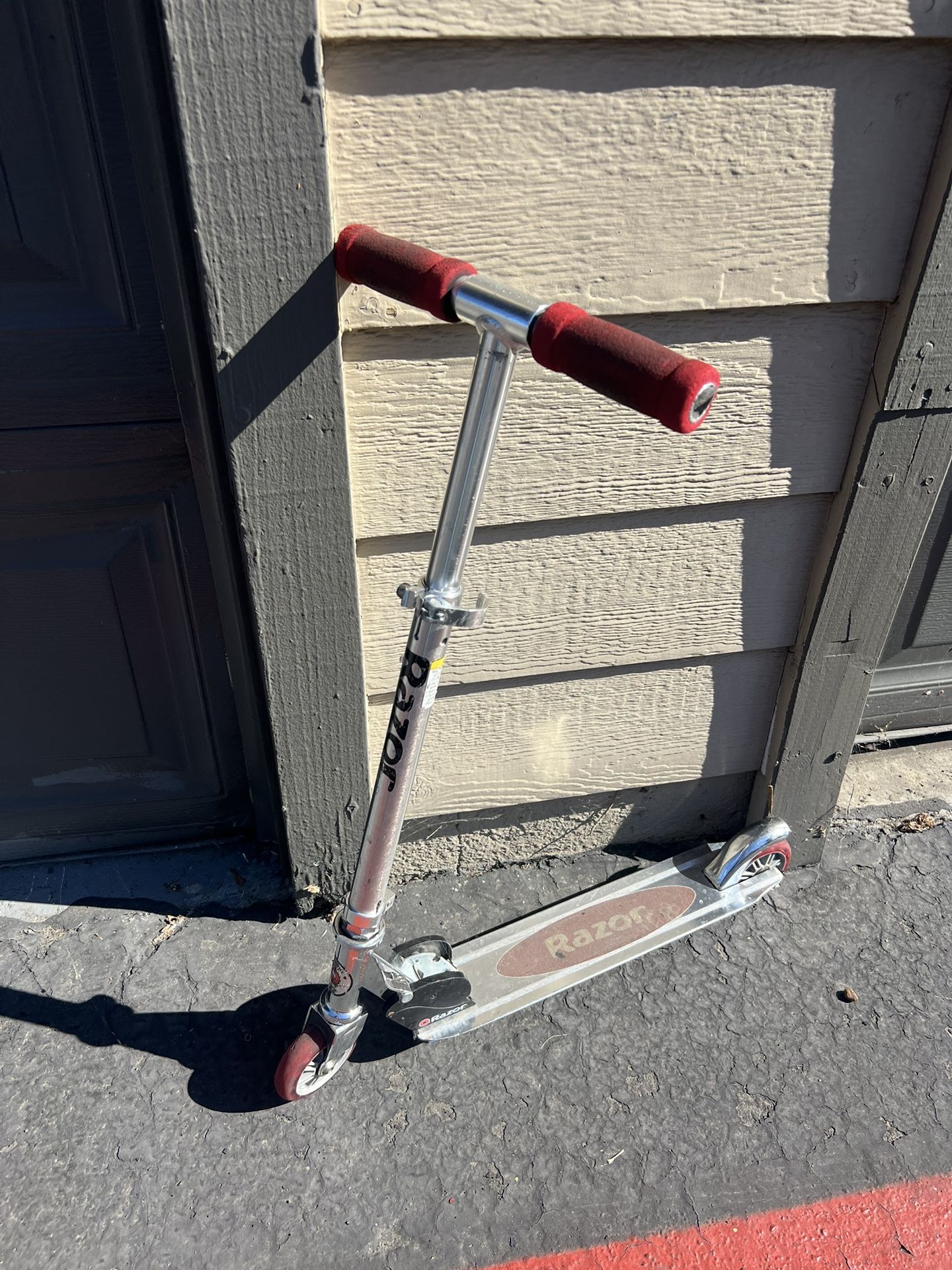 Red Razor Scooter