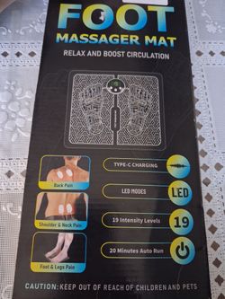 Foot massager mat