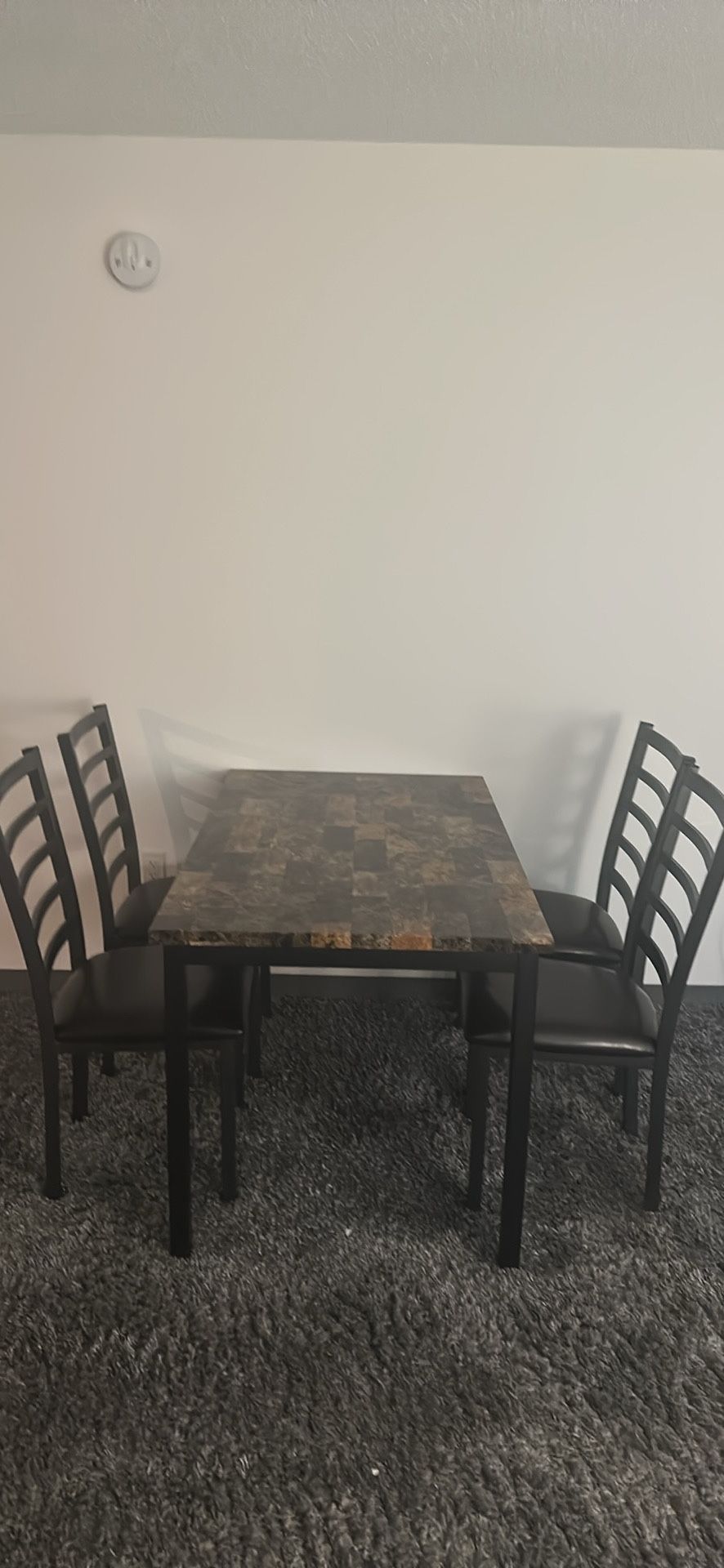 Kitchen Table Set And Four Chairs