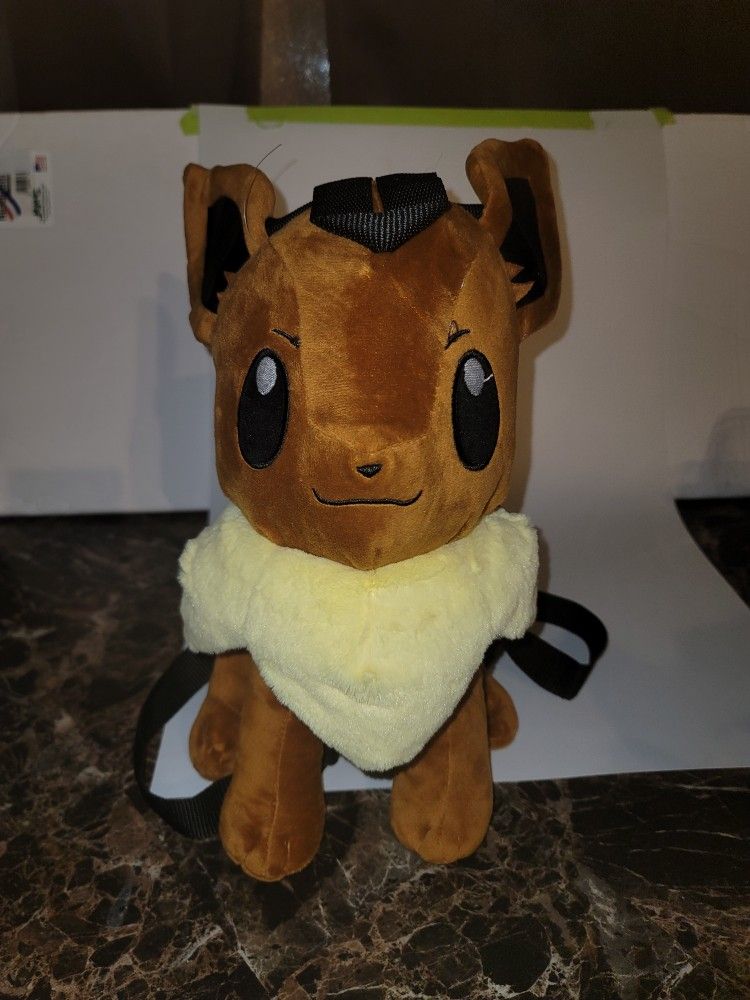 Pokemon Eevee Plush Backpack