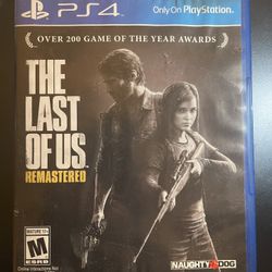 The Last Of Us Remastered PS4