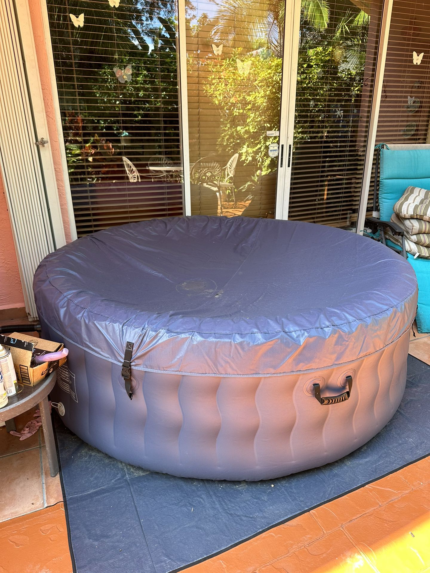 Inflatable new Hot Tub Broadout. 