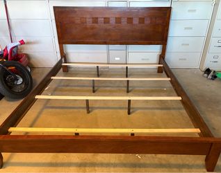 King size bed frame