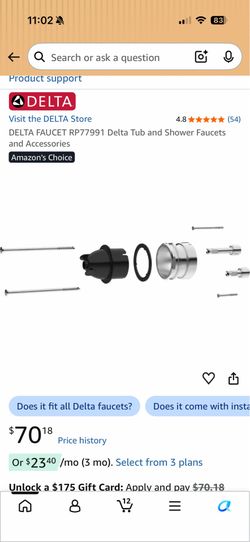 Delta extension adapter