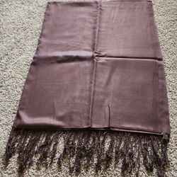 Brown scarf