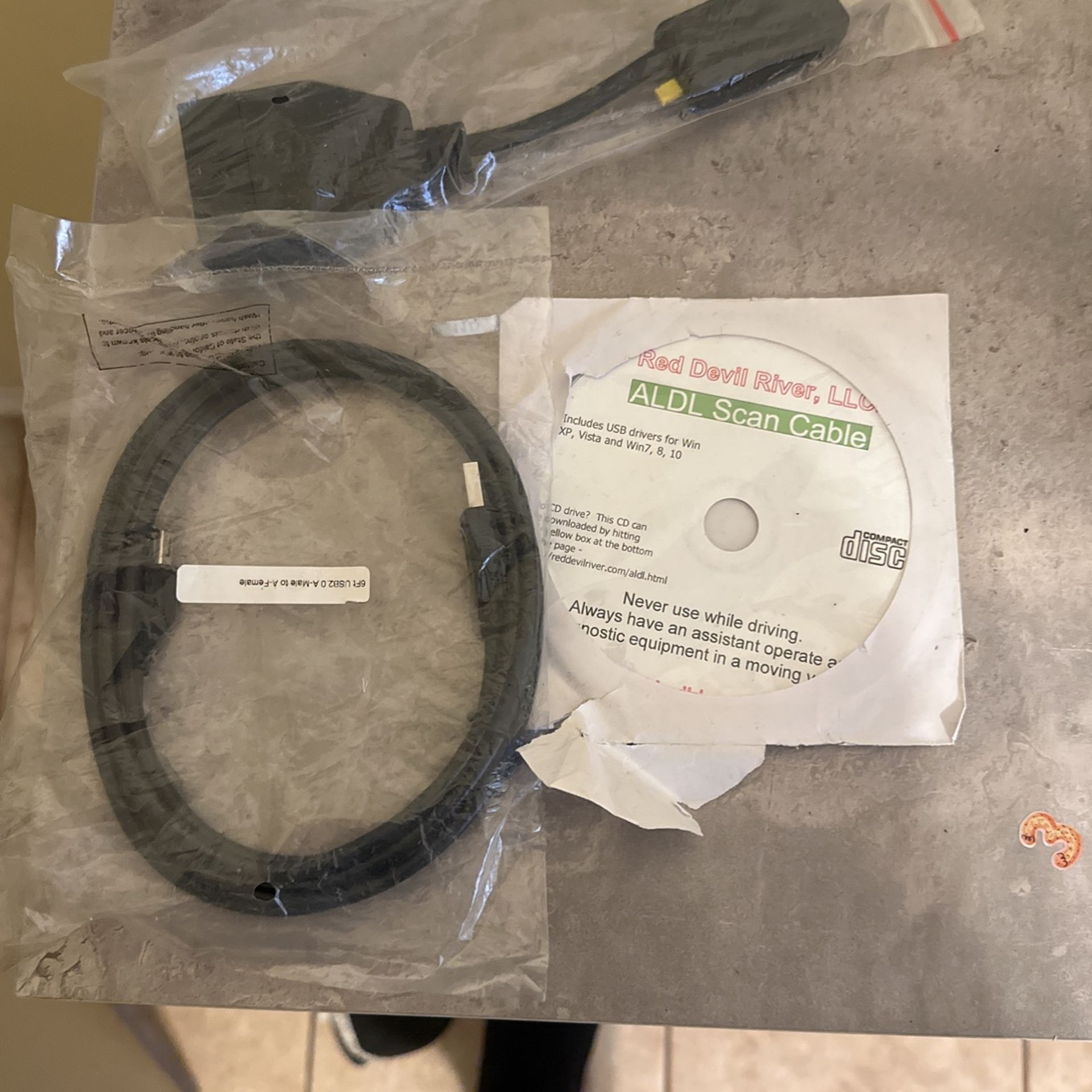 GM OBD1 Scanner Cable & Software Scanner - USB to 12 pin ALDL direct