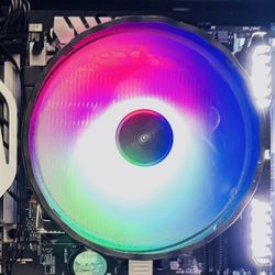 RGB Intel and AMD CPU cooler