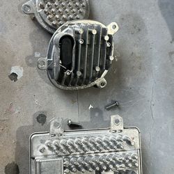 2019-2022 BMW 3 SERIES G20 LEFT SIDE HEADLIGHT LED BALLAST MODULE SET OF 3 OEM