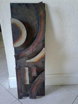 Metal wall art