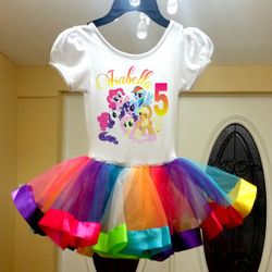 My little pony tutu dress