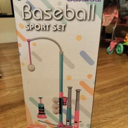 New In Box Baseball Tee Set 3+ Years