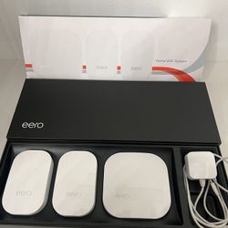 Eero Home WiFi System 1 router + 2 Beacons