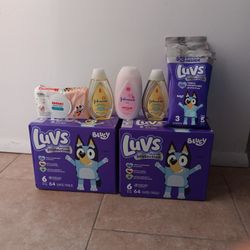 10 For $45 Luvs Diapers Wipes Bodywash 