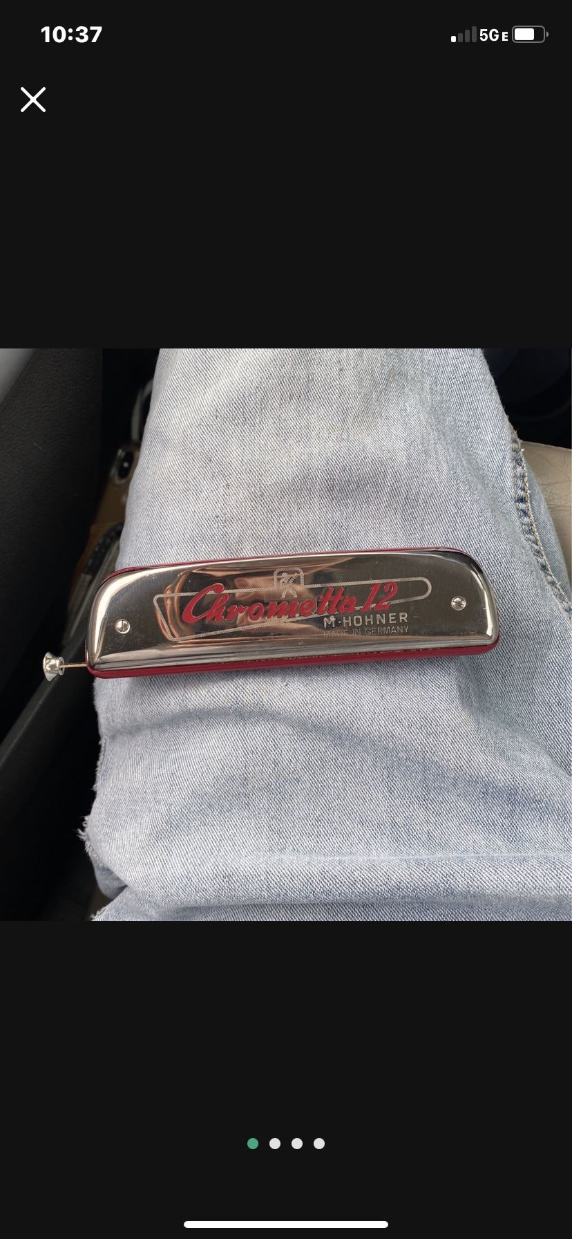 M. Hohner Chrometta 12 Harmonica