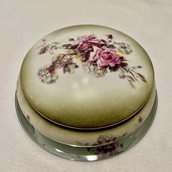 Vintage Porcelain Powder Box By 1898 China Company