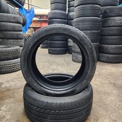 🔥 (2) 245 40 19 Continental ProContact All Season Runflat Tires 