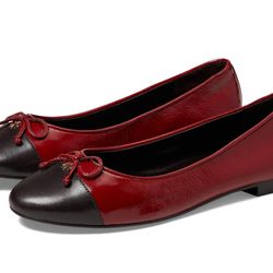 Tory Burch Women's Cap-Toe Ballet Flat
