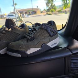 Air Jordan Retro 4 Rolity Green 6 1/2 Y 