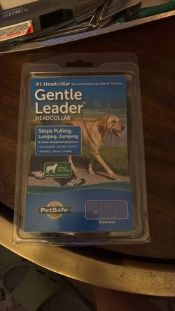 $20 OBO PetSafe Gentle Leader Headcollar Large Royal Blue