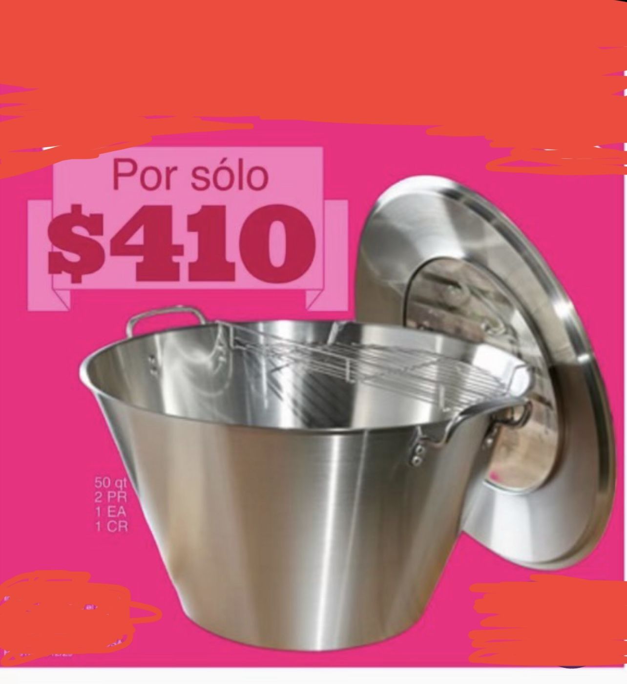 Cazo De 50qt Princess House