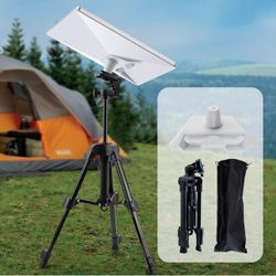 Starlink Mini Tripod Stand, Starlink Stand with Adjustable Height and Tilt, Includes Pipe Adapter, Compatible with Starlink Mini, Starlink Tripod Moun