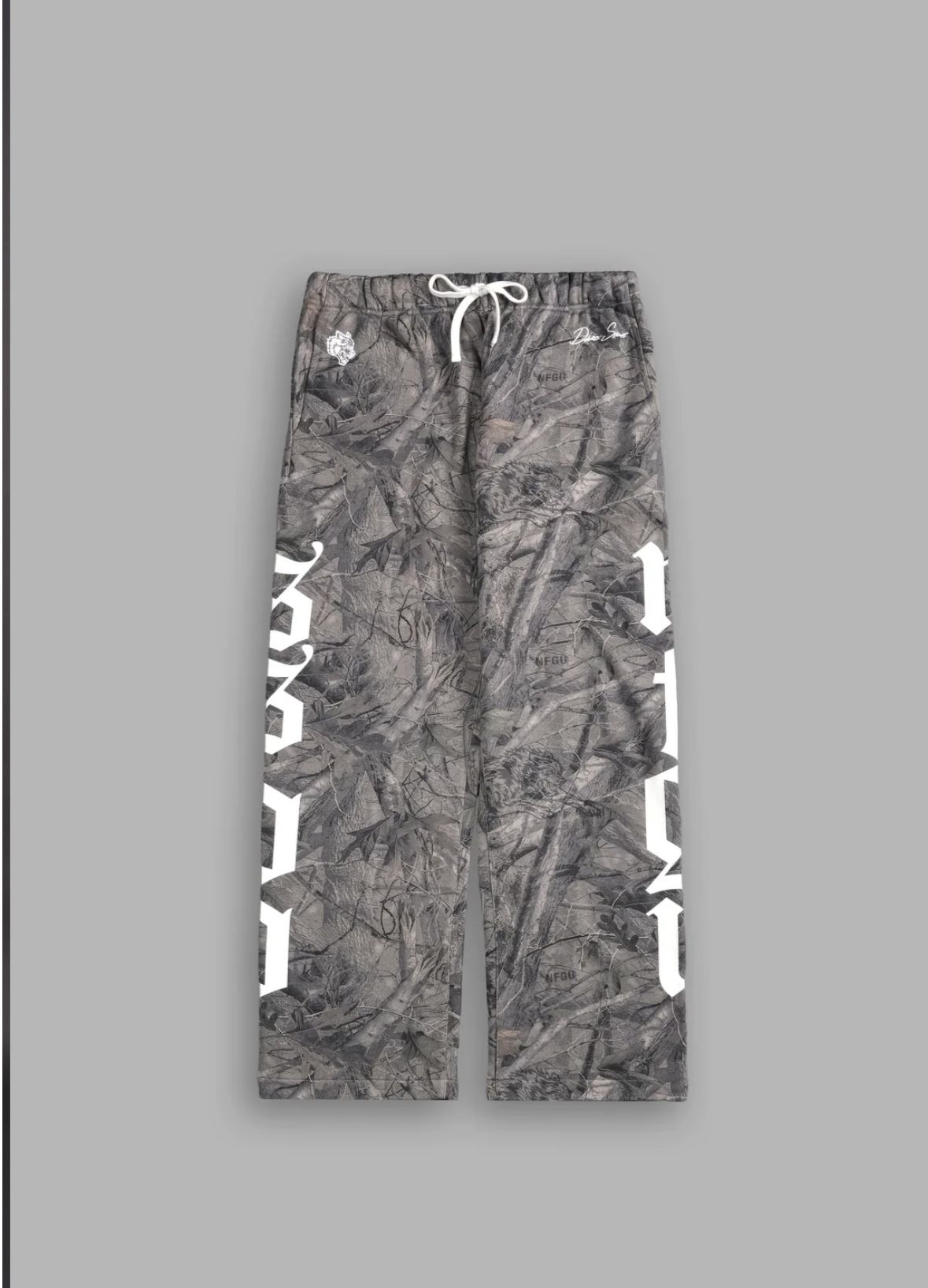 DARC SPORT X OUR MANTRA DRIFTWOOD FOREST CAMO BIGELOW SWEATPANTS