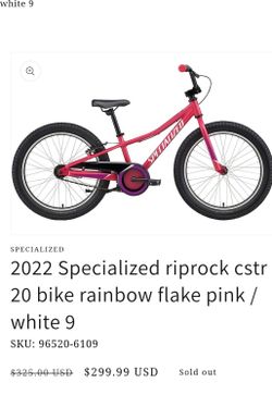 Pink girls Specialized bike Nice