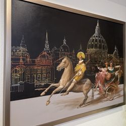 Artsrun Apresyan The Royals Oil Painting 