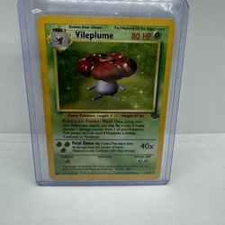 Vileplume Holographic Pokémon Card