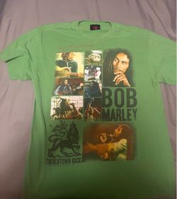 Bob Marley Trenchtown Rock Graphic T-Shirt