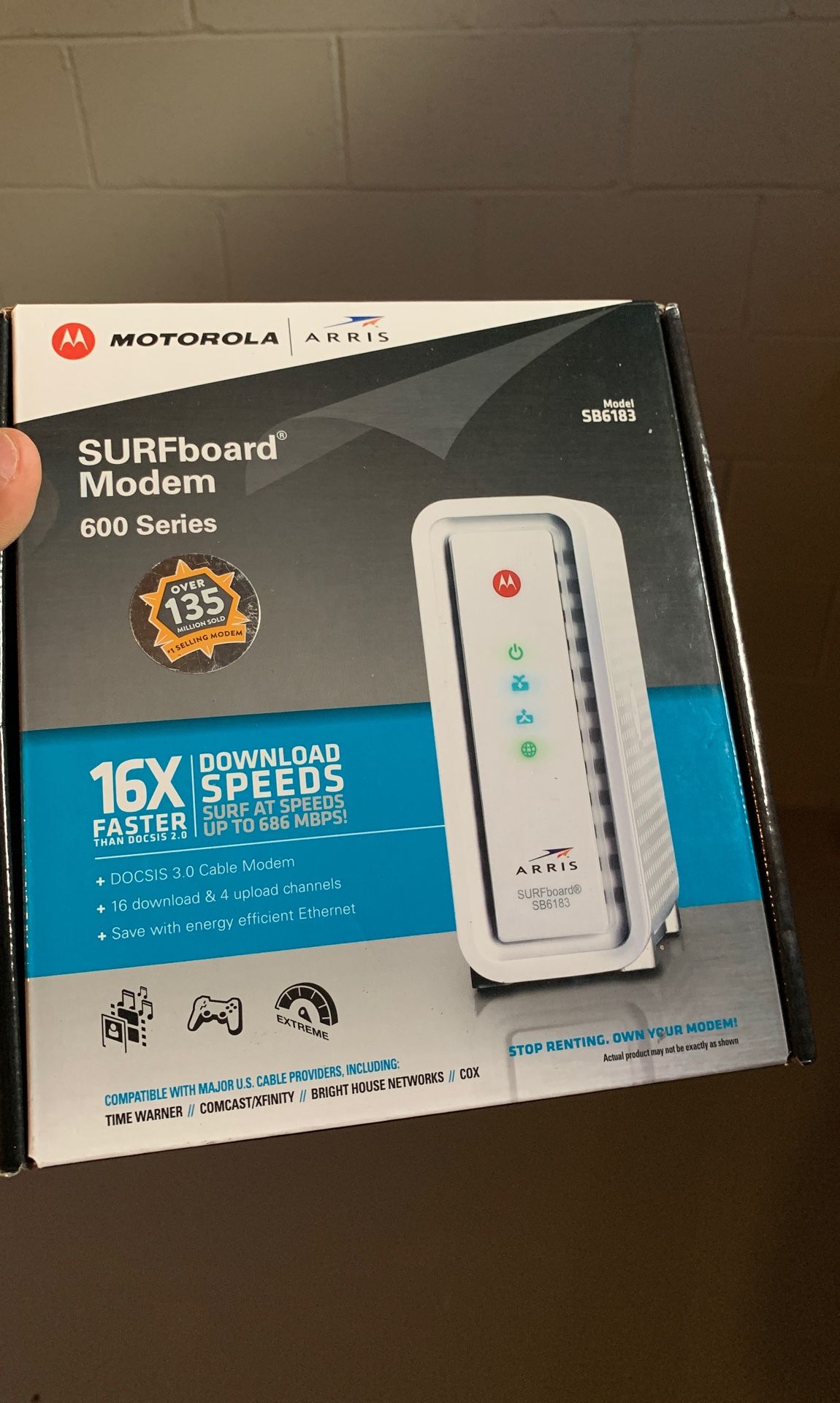 Motorola Arris Modem (SB6183)