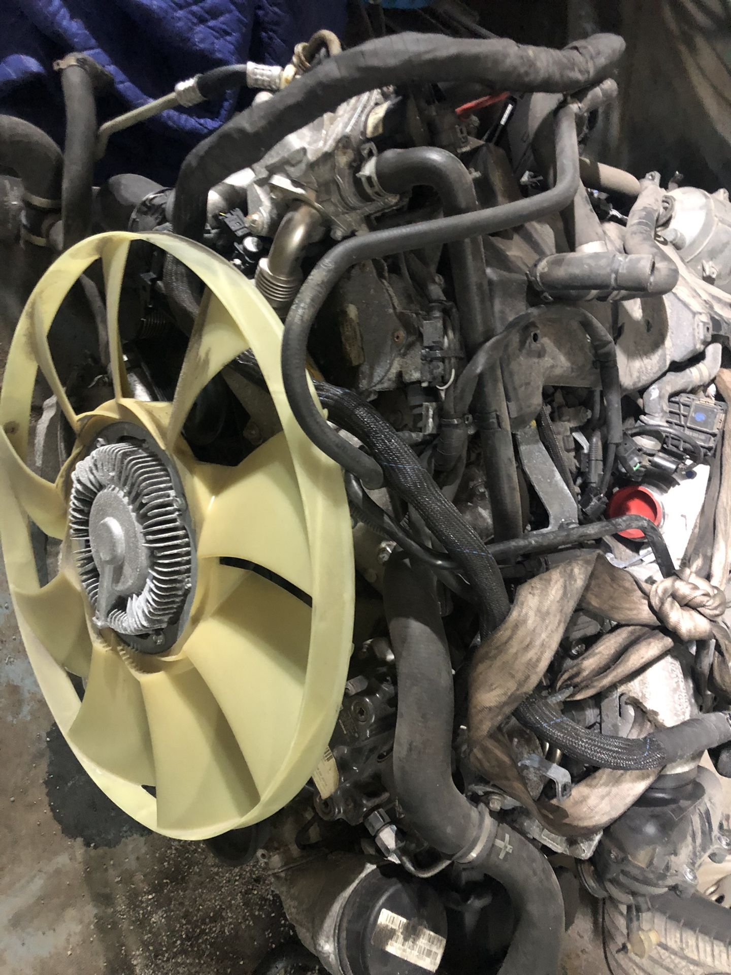 Sprinter engine 2017 only 7k miles