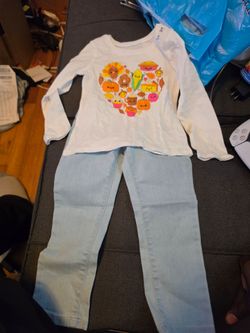 Brand New 3t Children's Place Harvest Heart Graphic Set