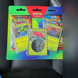 Pokemon Mega Evolution Vileplume 2-Booster Blister Pack [2 Booster Packs, 3 Foil Promo Card & Coin